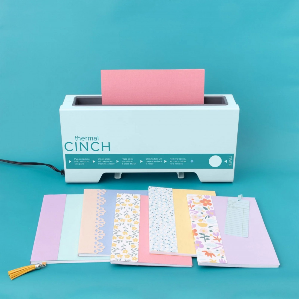 We R Makers • Thermal Cinch Bindemaschine Mint – Set (6-teilig)